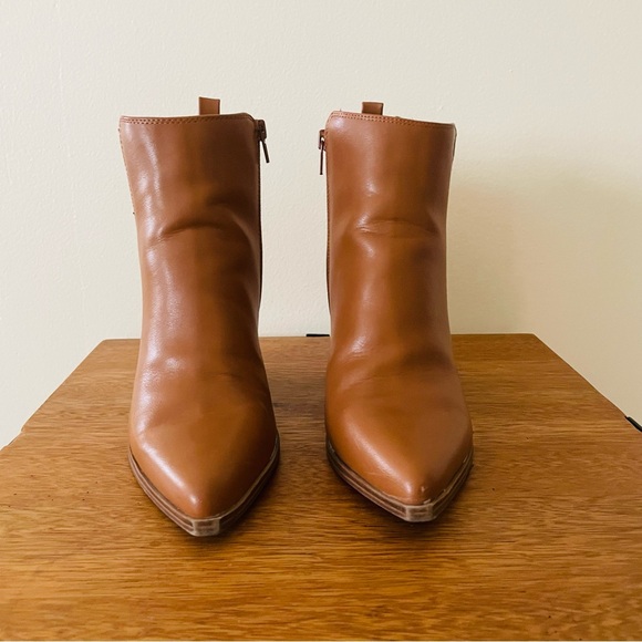 Indigo Caramel Ankle Booties - Picture 13 of 14